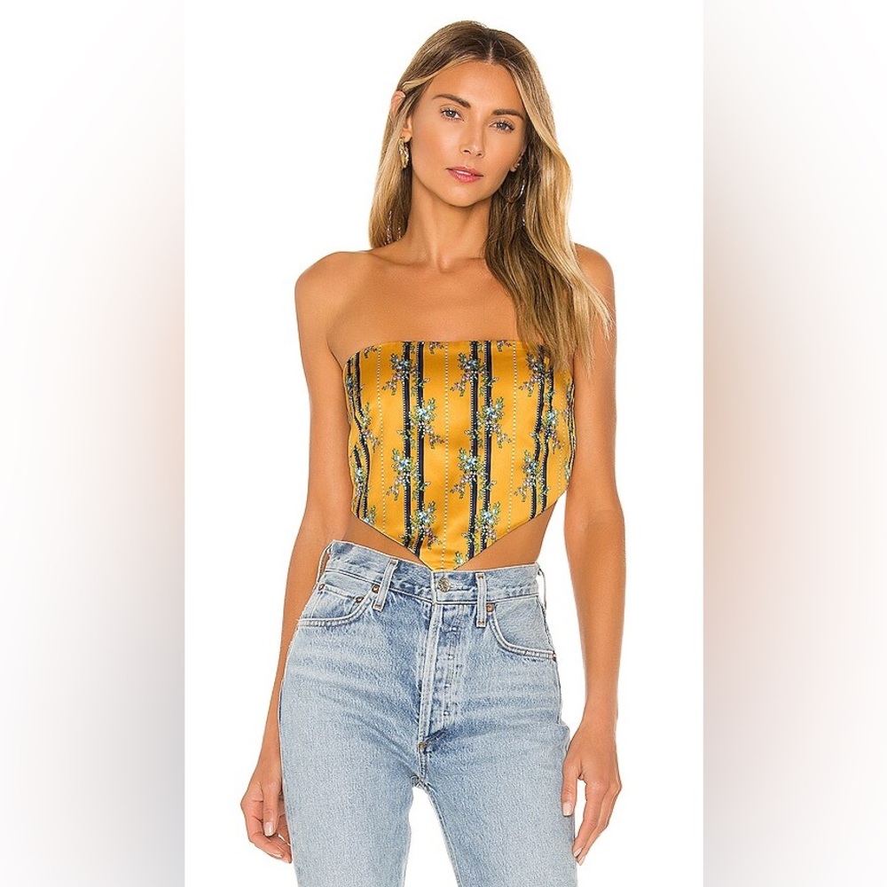 BNWT Superdown Sophia Bandana Top